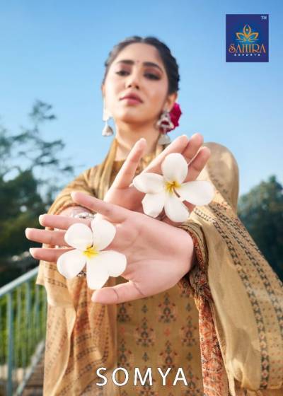 Somya By Sahira Digital Printed Summer Wear Suit Collection